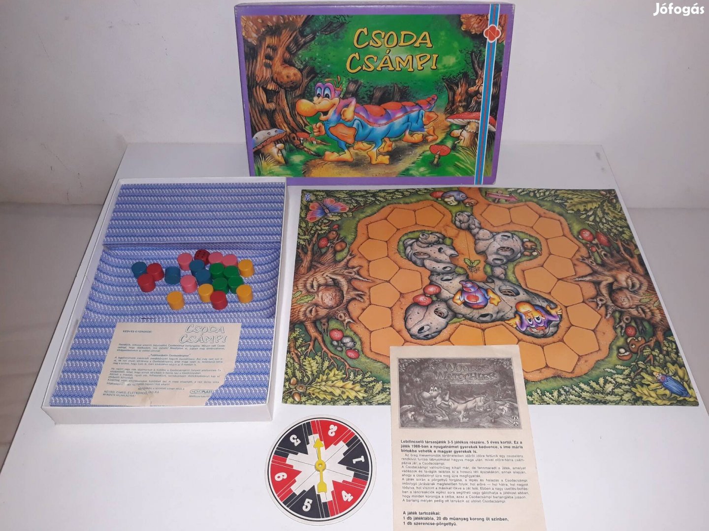 Retro csoda csámpi társasjáték 