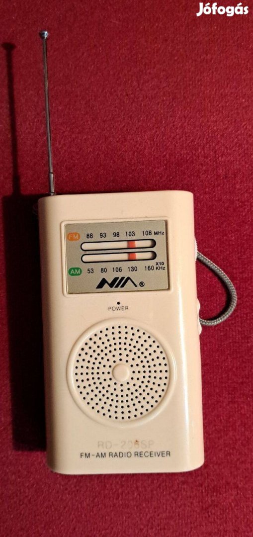 Retro design táska rádió FM- AM