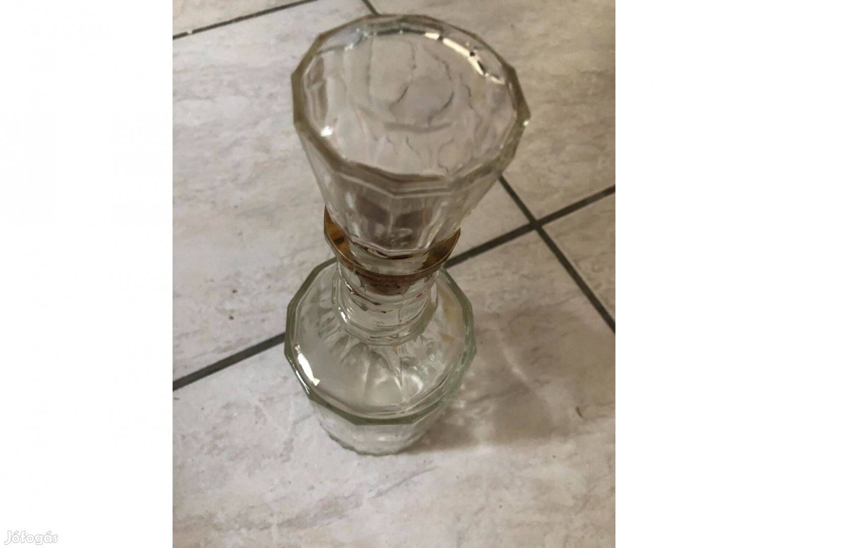Retro disz üveg tartó italtartó