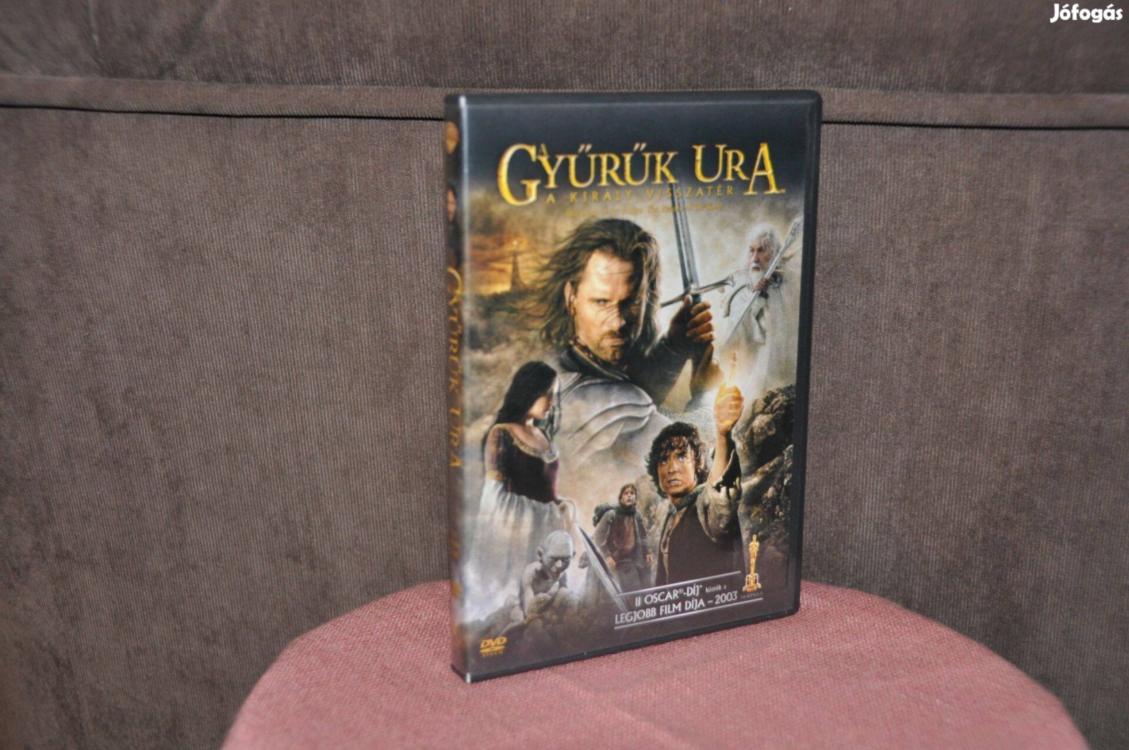 Retro dvd , Gyűrűk ura, A király visszatér c. dupla lemezes