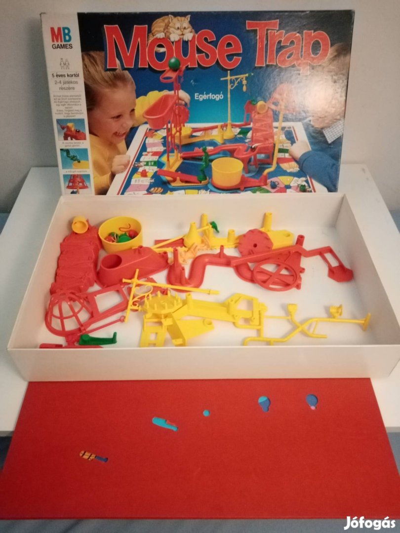 Retro egérfogó társasjáték