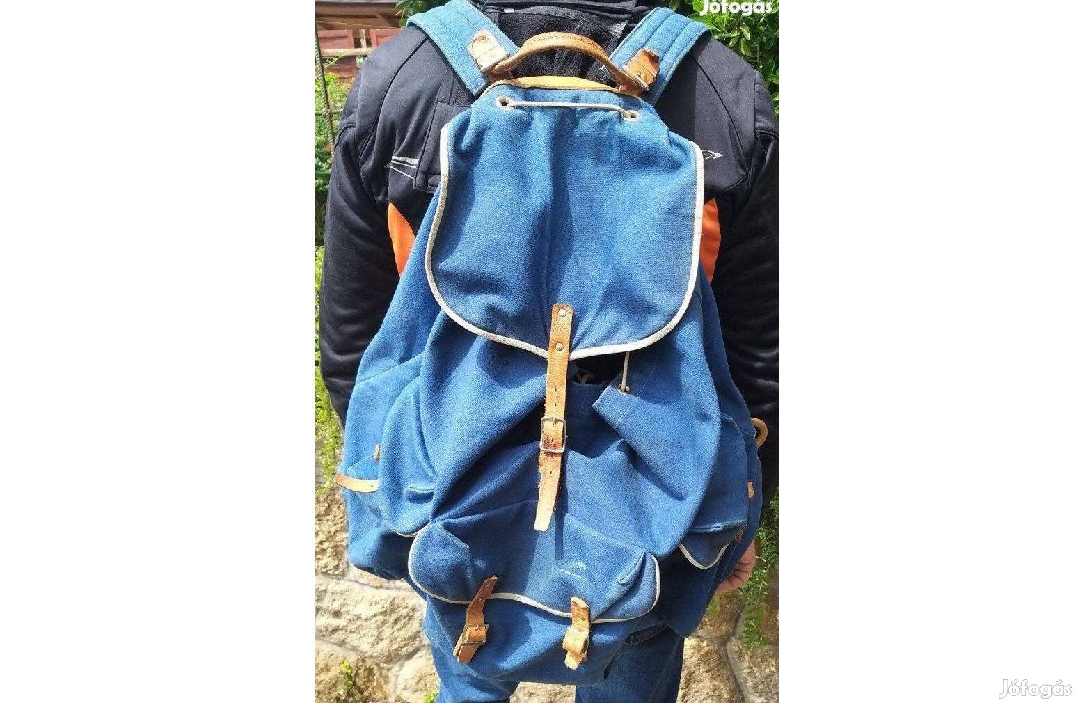 Retro egyedi nagy vászon hátizsák