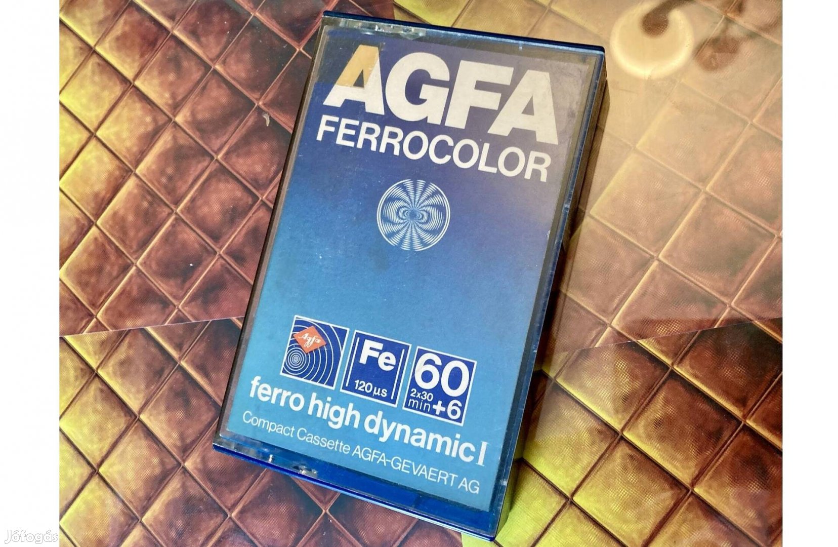 Retró érdekesség! AGFA Ferrocolor 60+6 perces kazetta