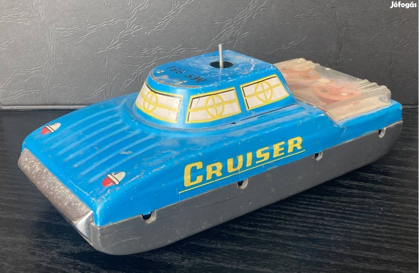 Retró érdekesség! Cruiser Ship lemez játékhajó a régi gyerekszobából