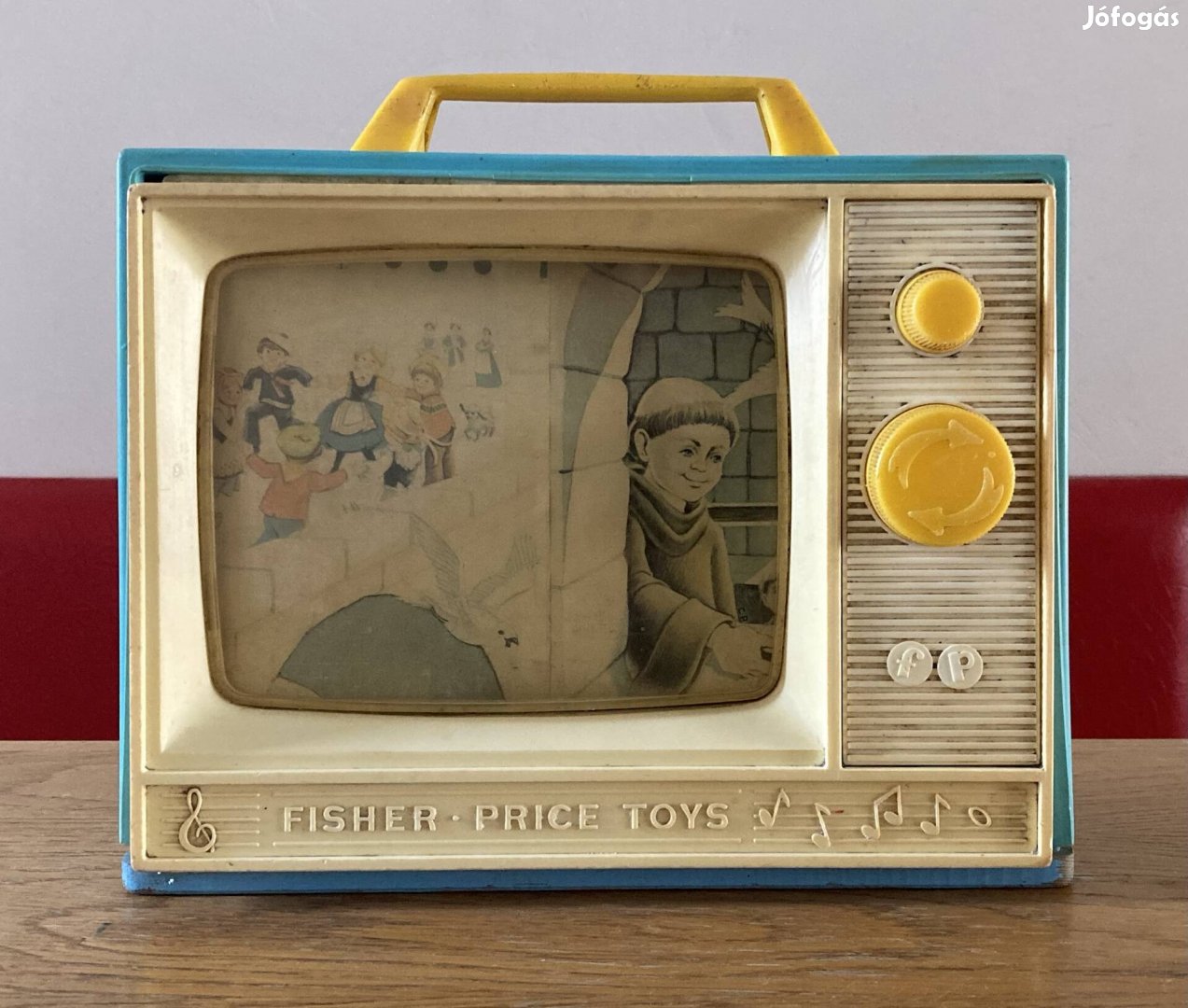 Retró érdekesség! Fisher Price játék TV. 1980.