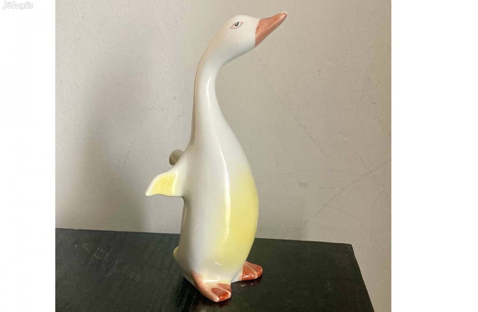 Retró érdekesség! Hollóházi porcelán madár. 17 cm