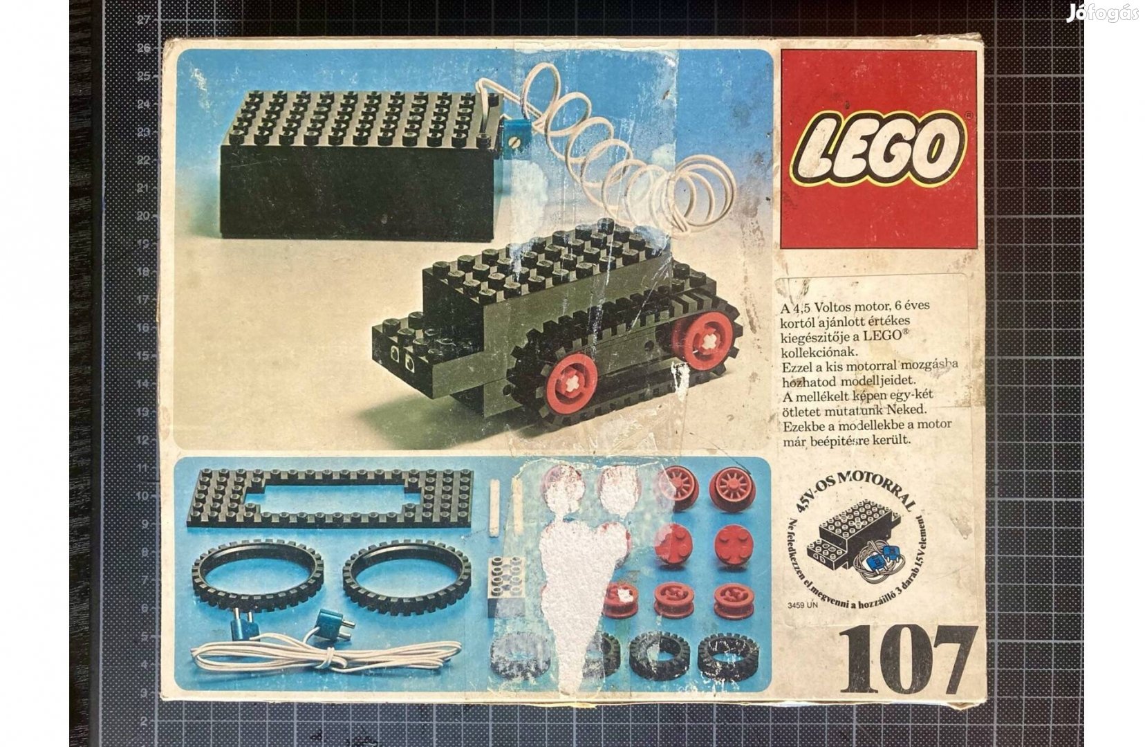 Retró érdekesség! Lego 107 játék