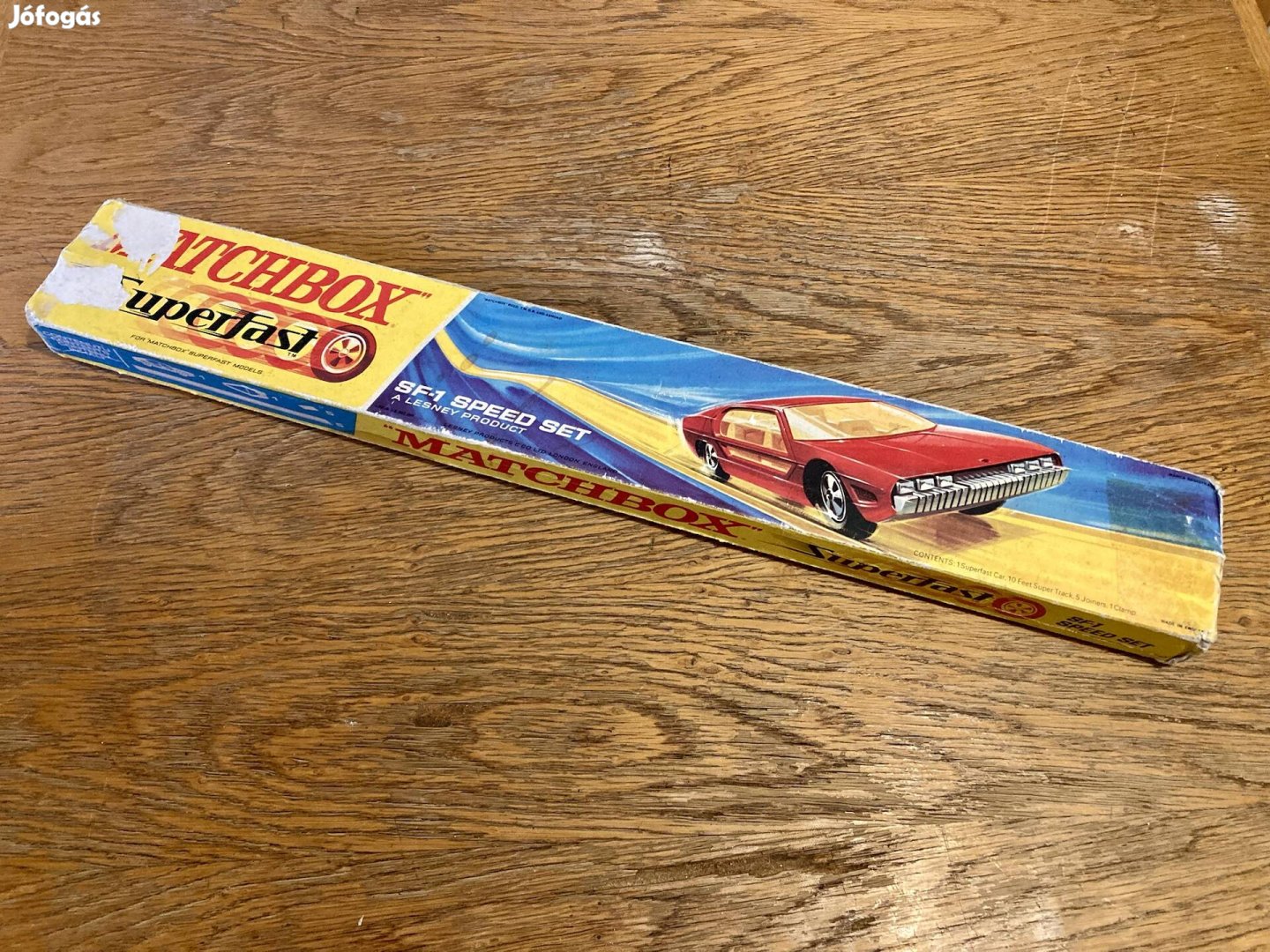 Retró érdekesség! Matchbox Superfast SF-1 Speed Set. 1969