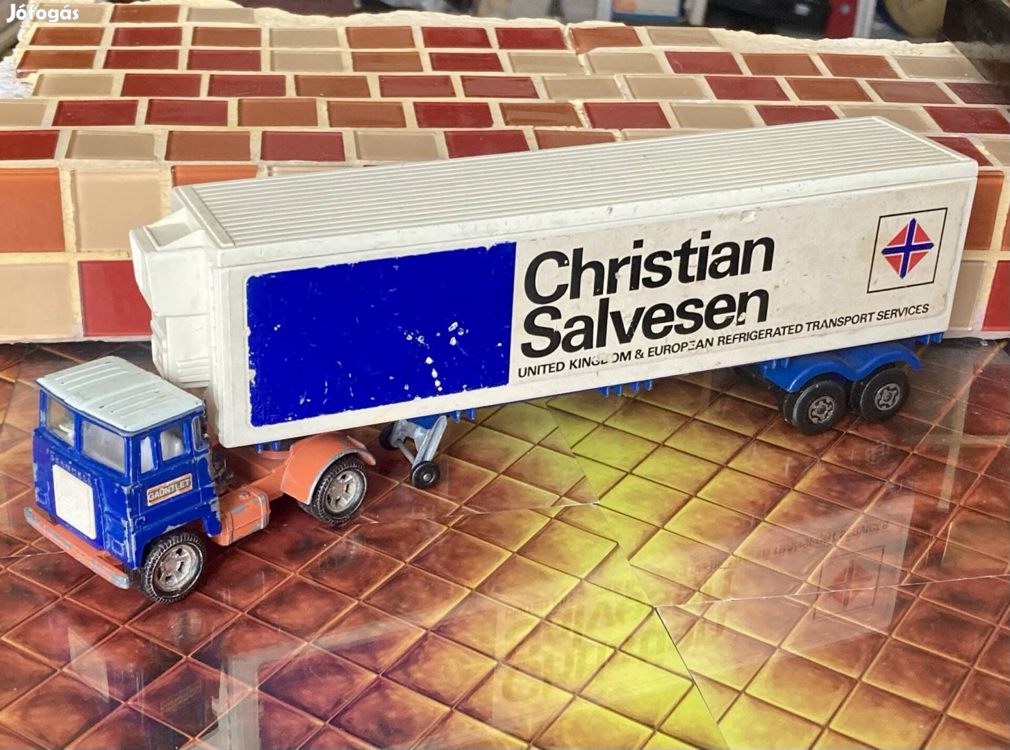 Retró érdekesség! Matchbox Superkings K-17 Trailer - Scammell Tractor