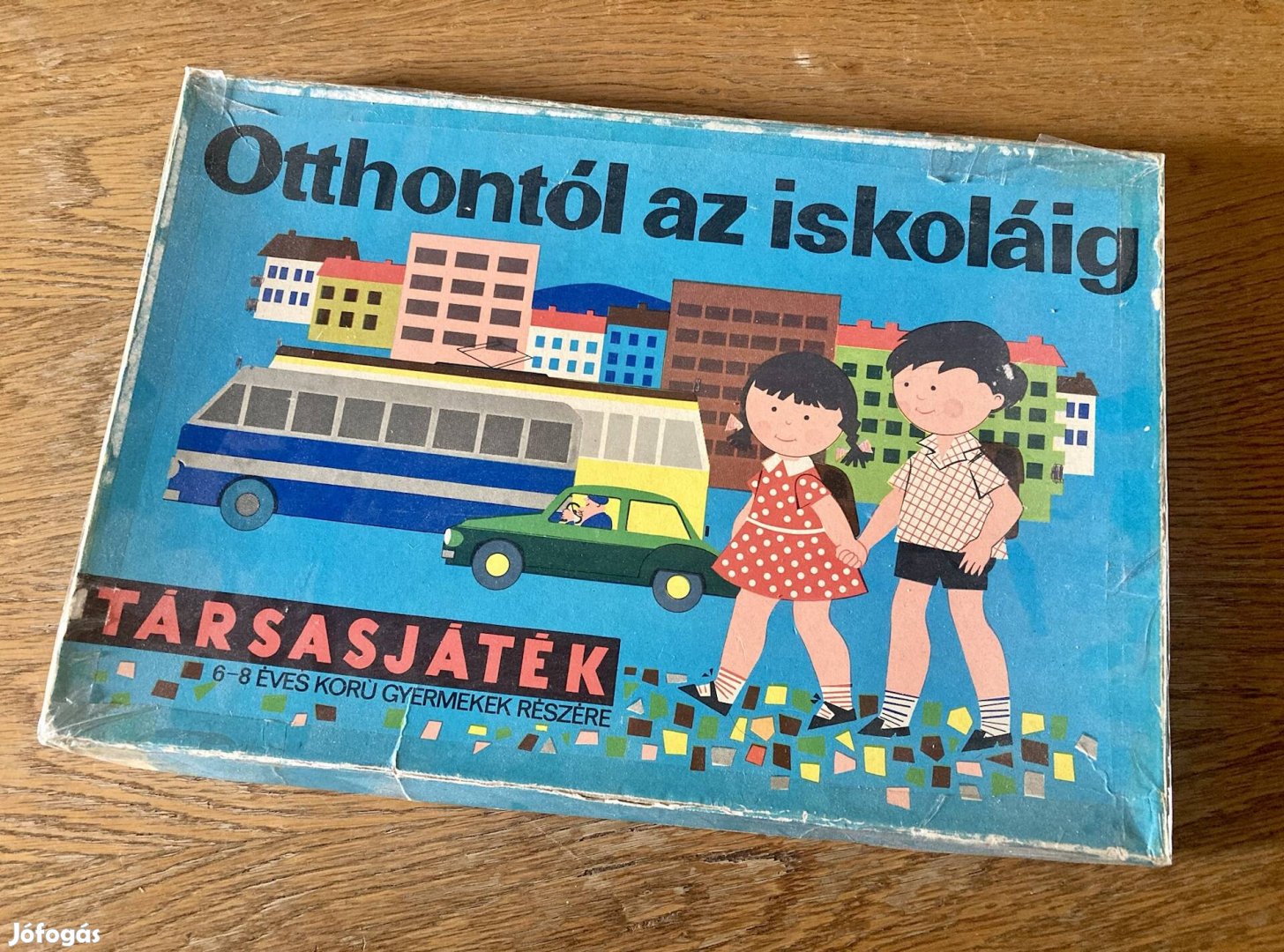 Retró érdekesség! Otthontól az iskoláig - társas