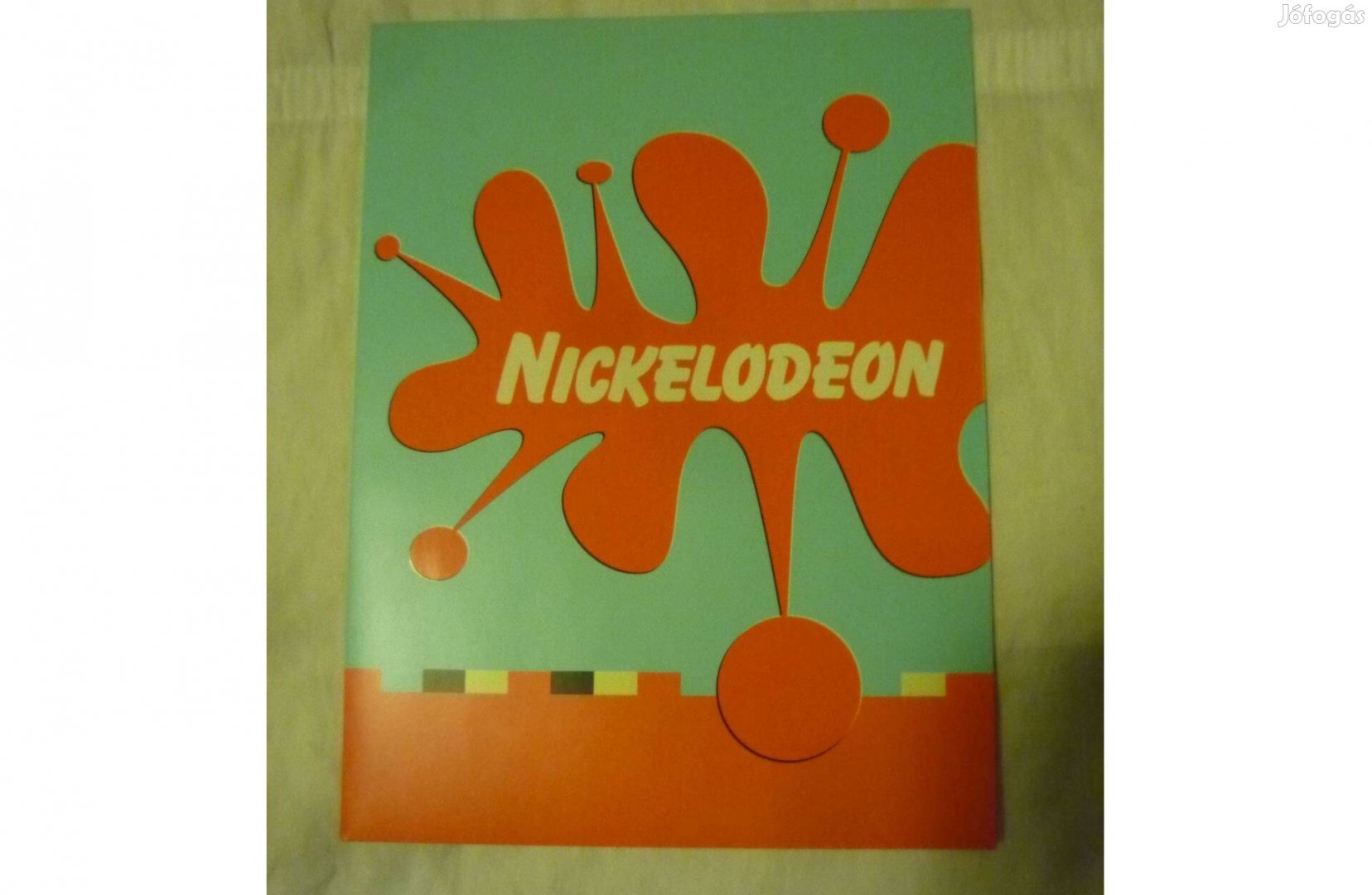 Retro eredeti Nickelodeon 2 zsebes mappa