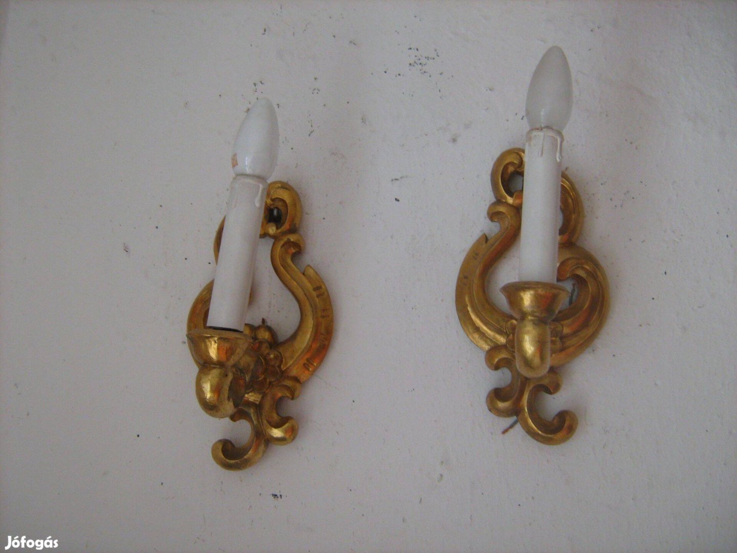 Retro fa fali lámpa