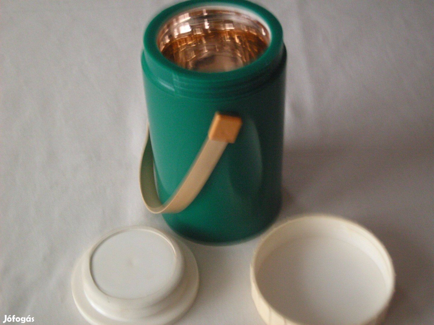 Retró fagyis termosz, 1 L-es fagyistermosz 1970-es évekből