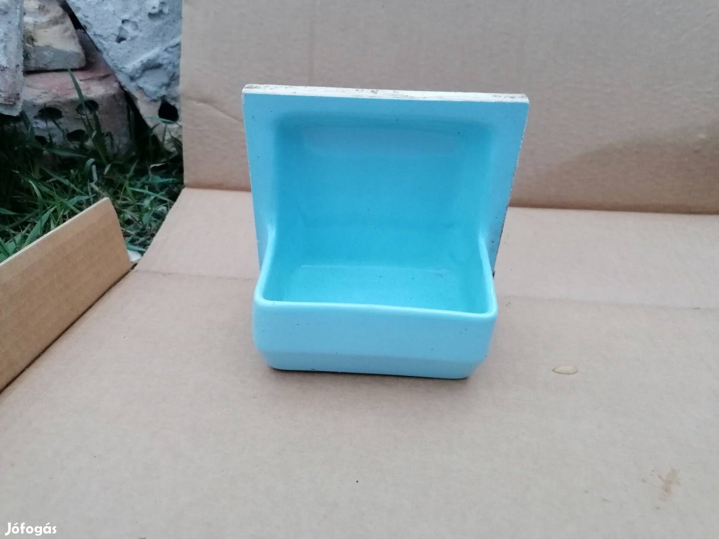 Retro fali wc papír tartó