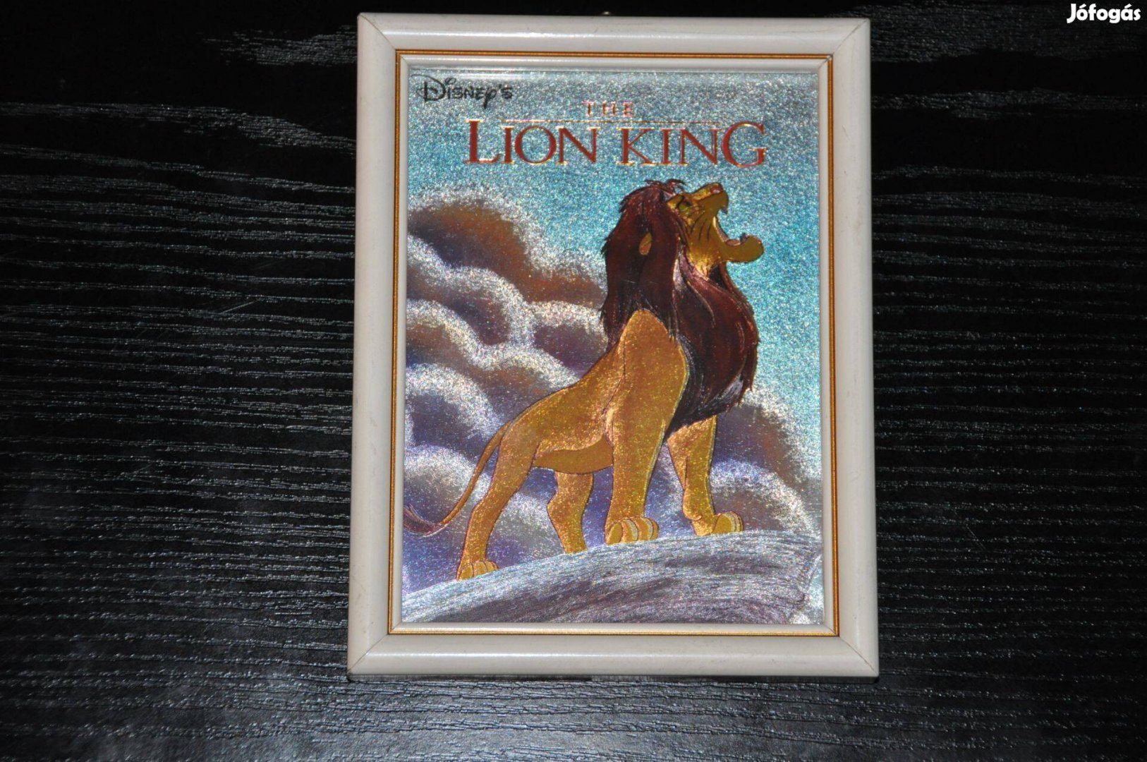 Retro falikép Lion King , 12 x 15 cm, W. Disney, Oroszlánkirály