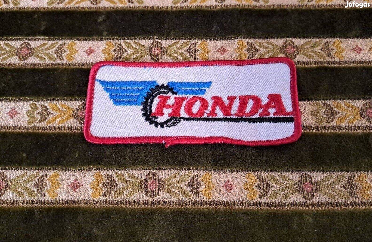 Retro felvarró Honda