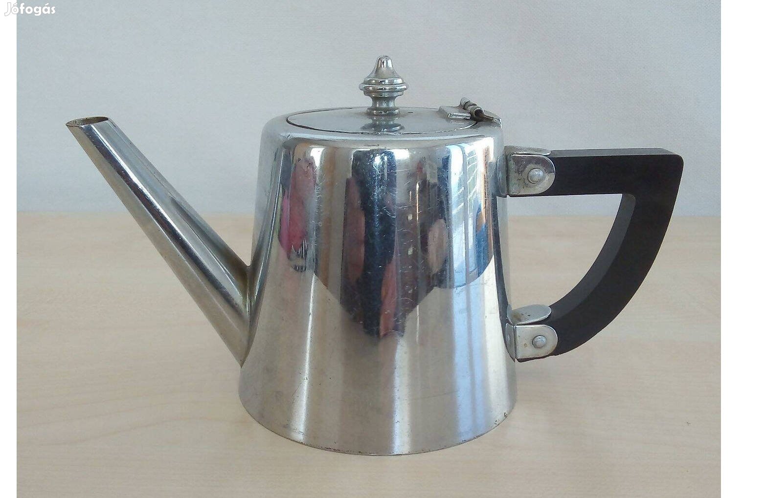 Retró fém teafőző, tea-kávékiöntő