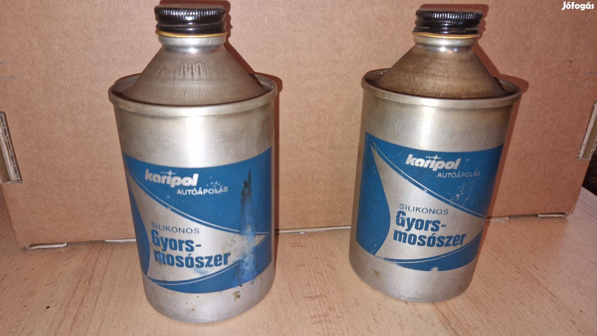 Retro fémdobozos autósampon NDK