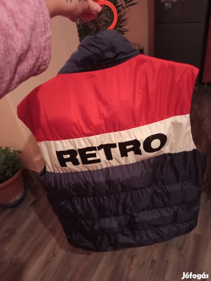 Retro férfi mellény L 