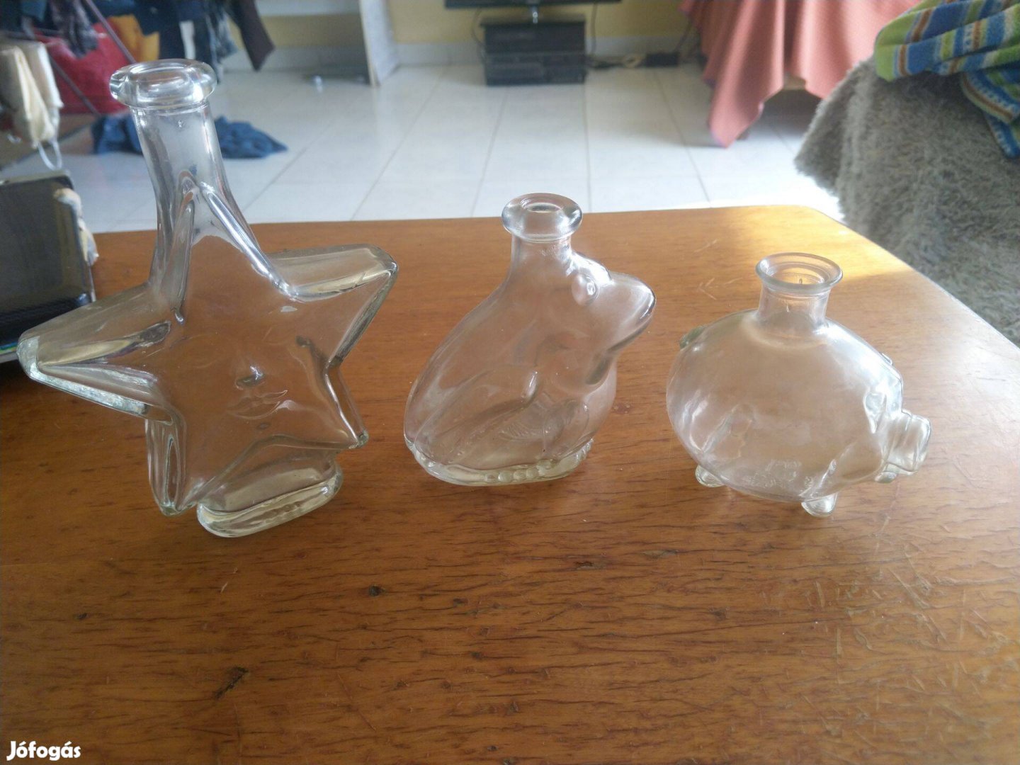 Retro forma diszüvegek (malac,béka,csillag)