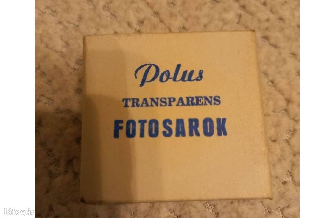 Retro fotósarok 100 db fekete