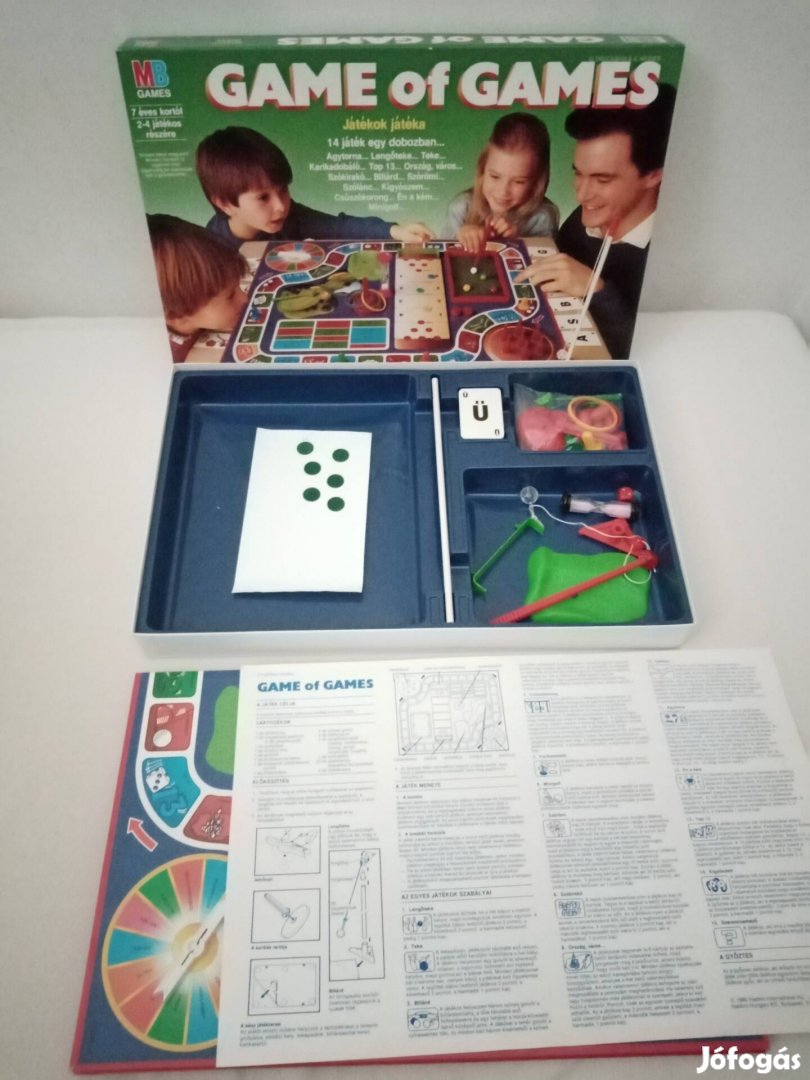 Retro game of games társasjáték