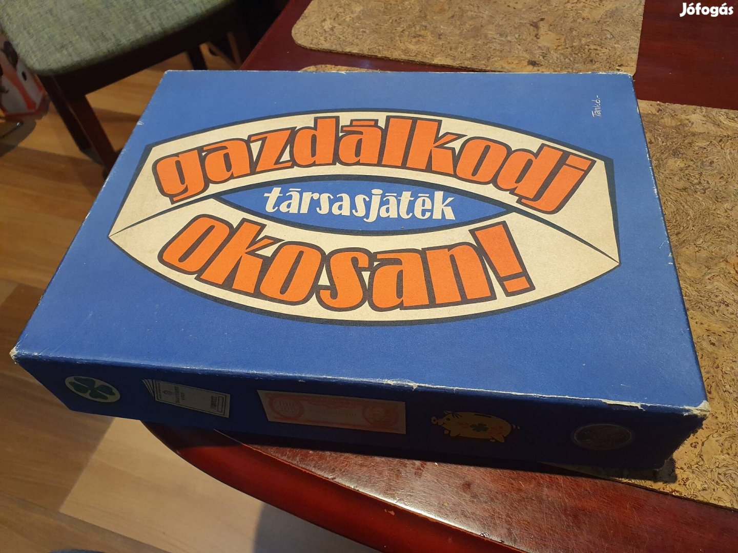 Retro gazdálkodj okosan társasjáték szép hiánytalan triál minerva