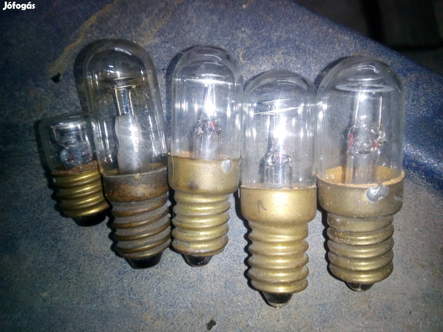 Retro glimm lámpák E14 eladó egytételben.