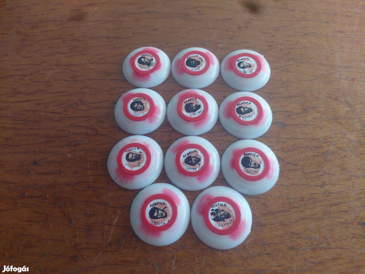 Retro gombfoci Benfica 1990
