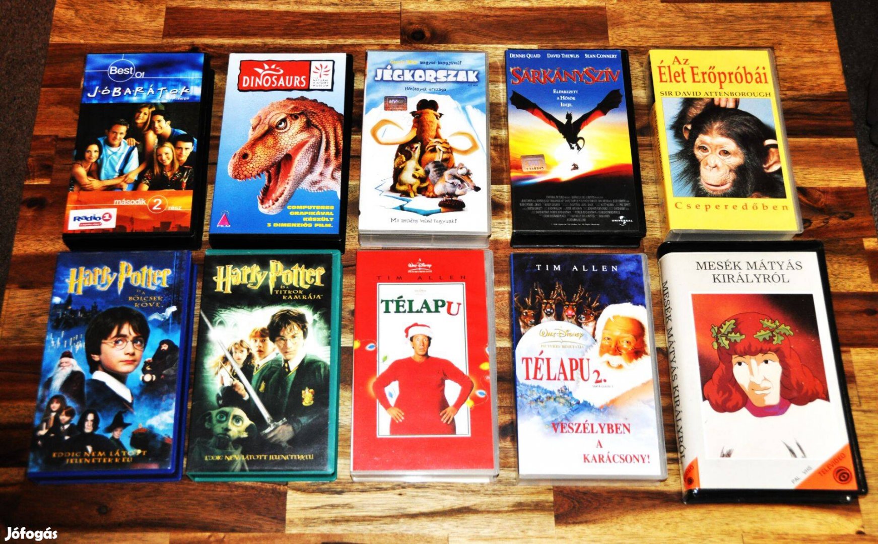 Retro gyári VHS kazetták eladók