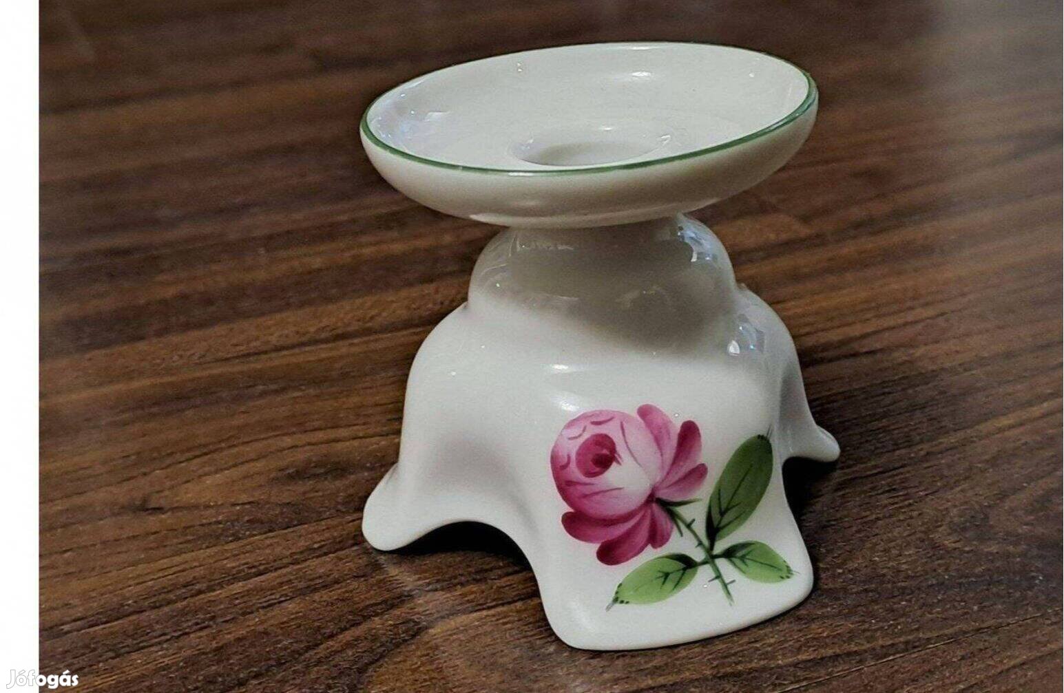 Retro gyertyatartó porcelán