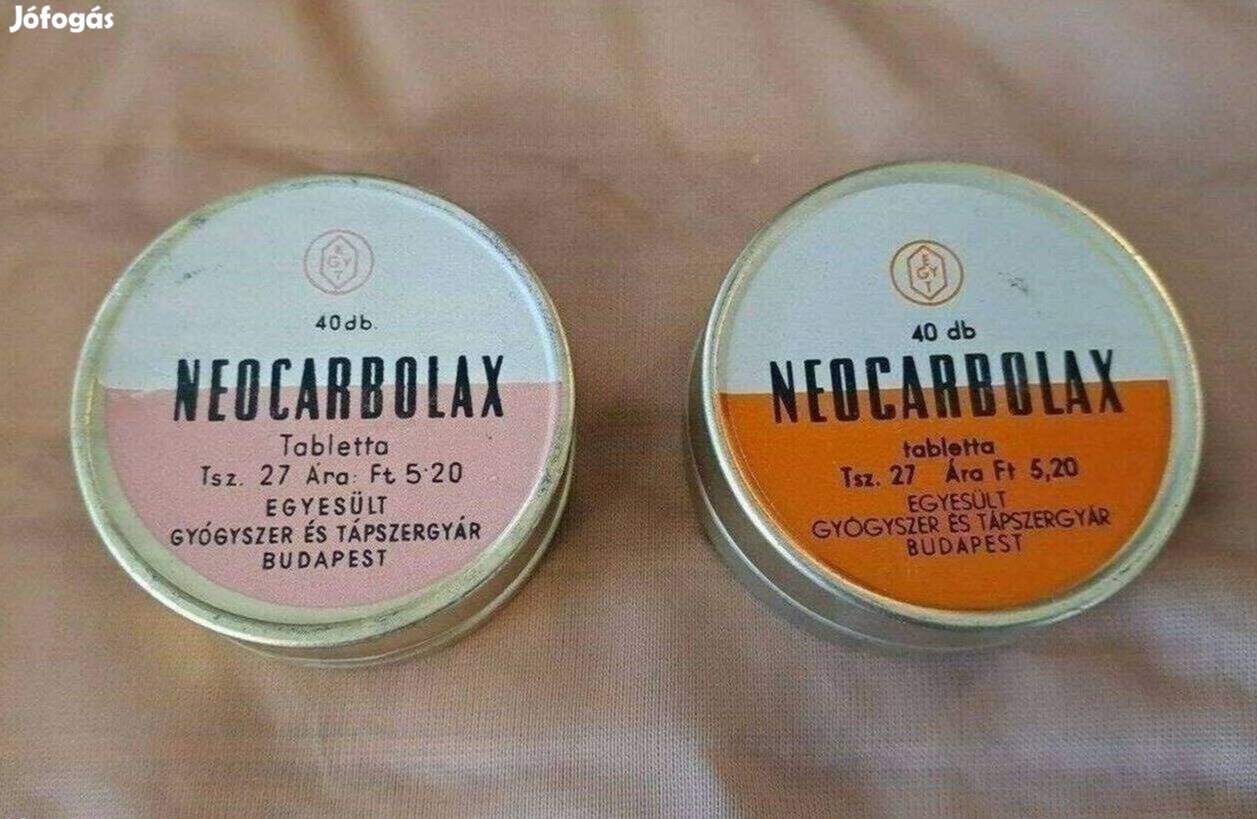 Retro gyógyszeres dobozok