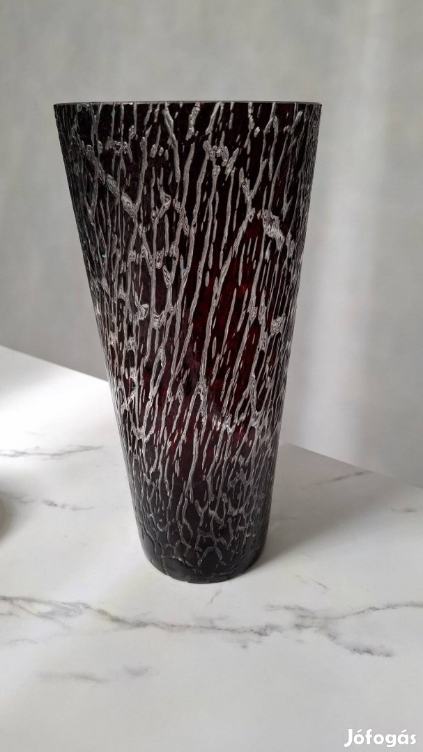 Retró hatalmas üveg váza