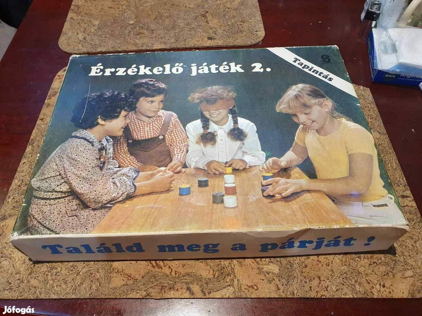 Retro hiánytalan érzékelő tapintás társasjáték skála mű-tex triál