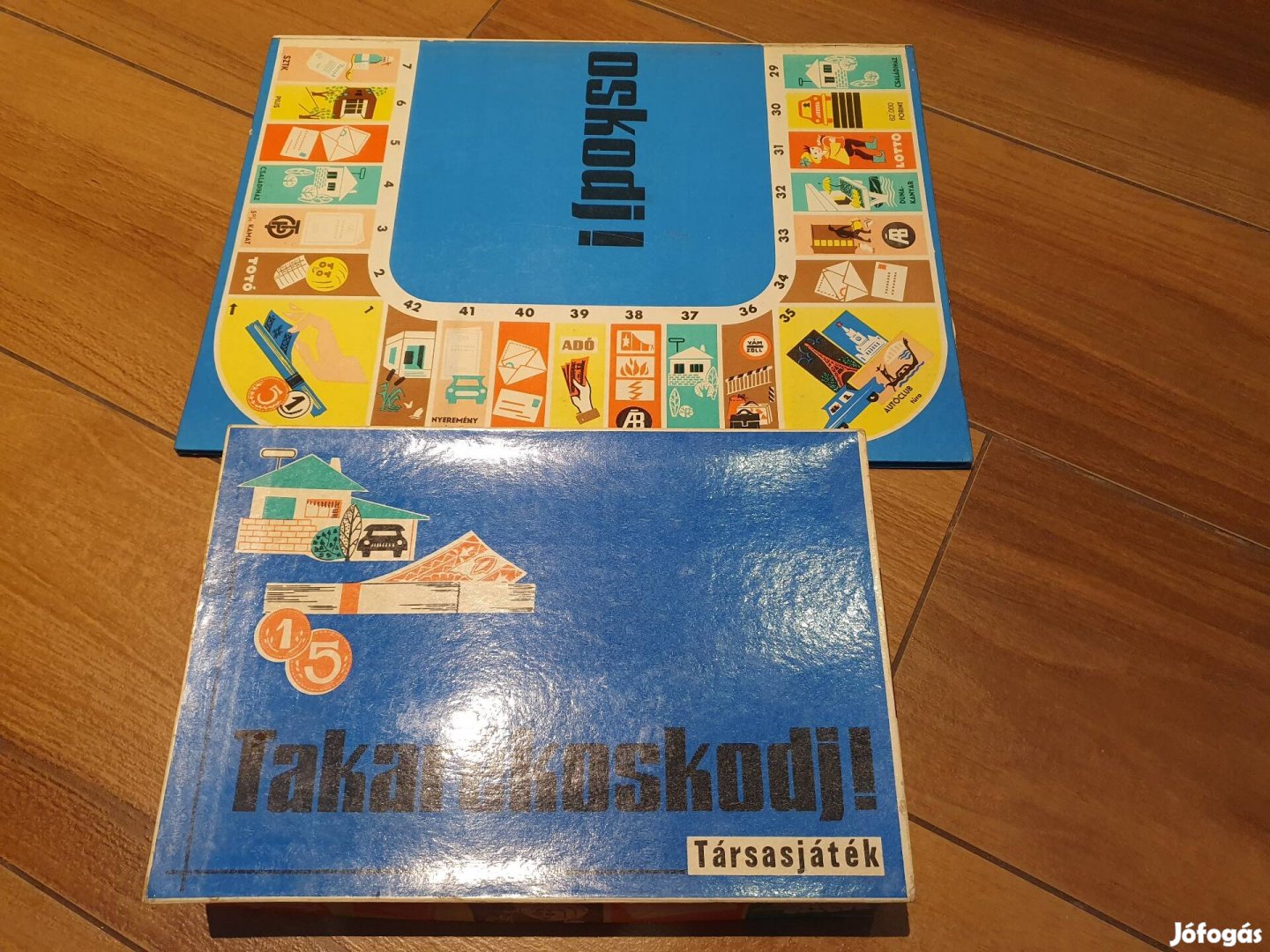 Retro hiánytalan gazdálkodj okosan takarékoskodj társasjáték szocreál