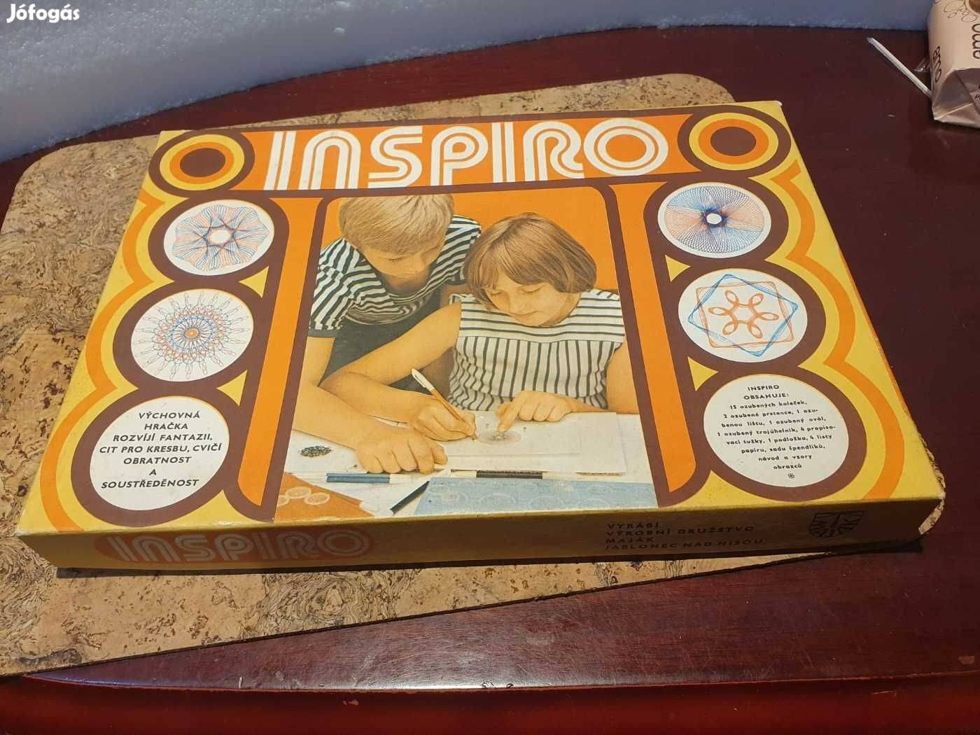 Retro hiánytalan inspiro kreatív rajzoló társasjáték Csehszlovák