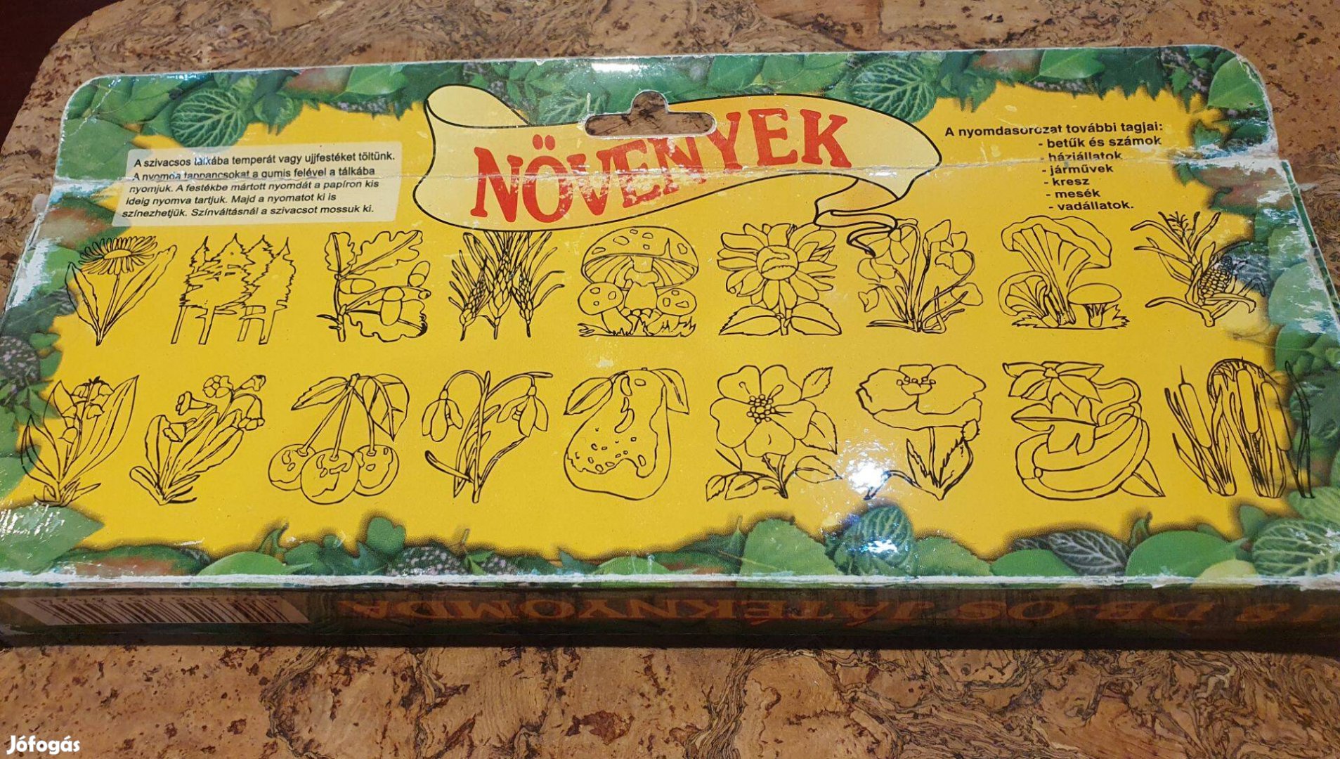 Retro hiánytalan mesék gyermek nyomda szocreál kádár kreatív társasját