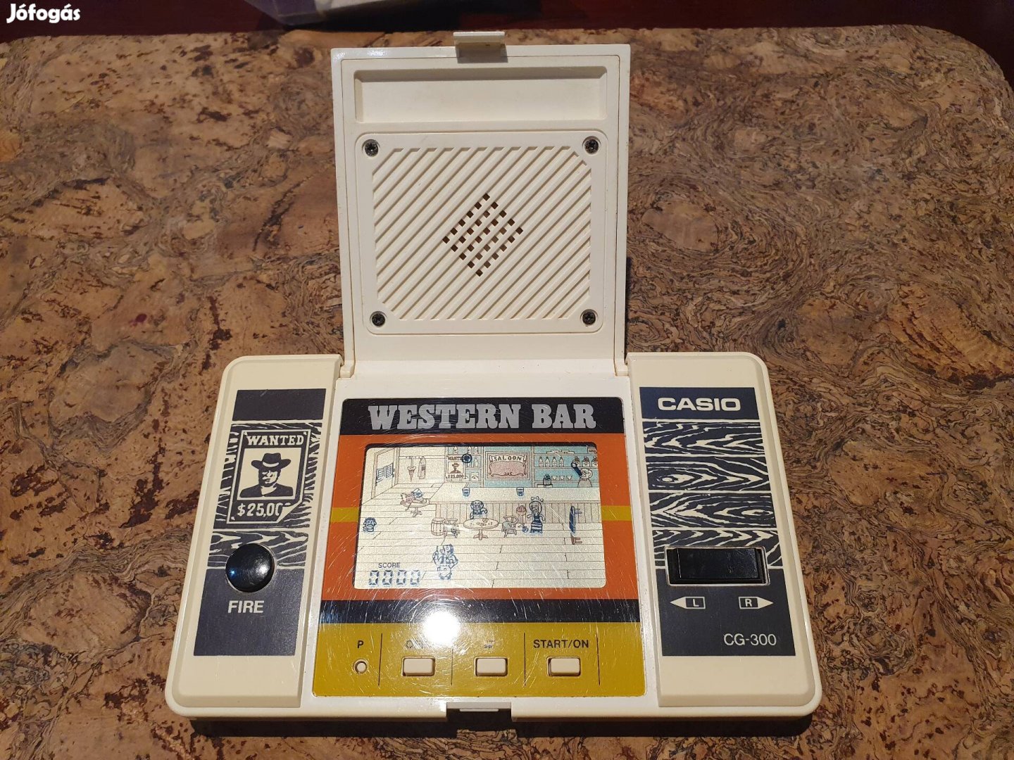 Retro hibátlan western bar kvarcjáték lcd game 