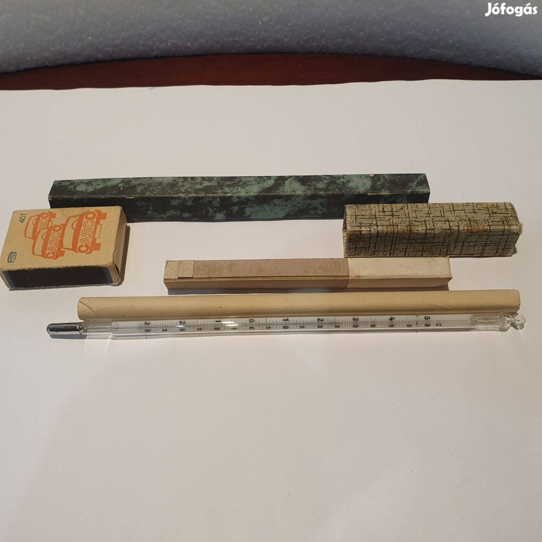 Retro hőmérő -30-50C-ig mér tizedenként kratívoknak