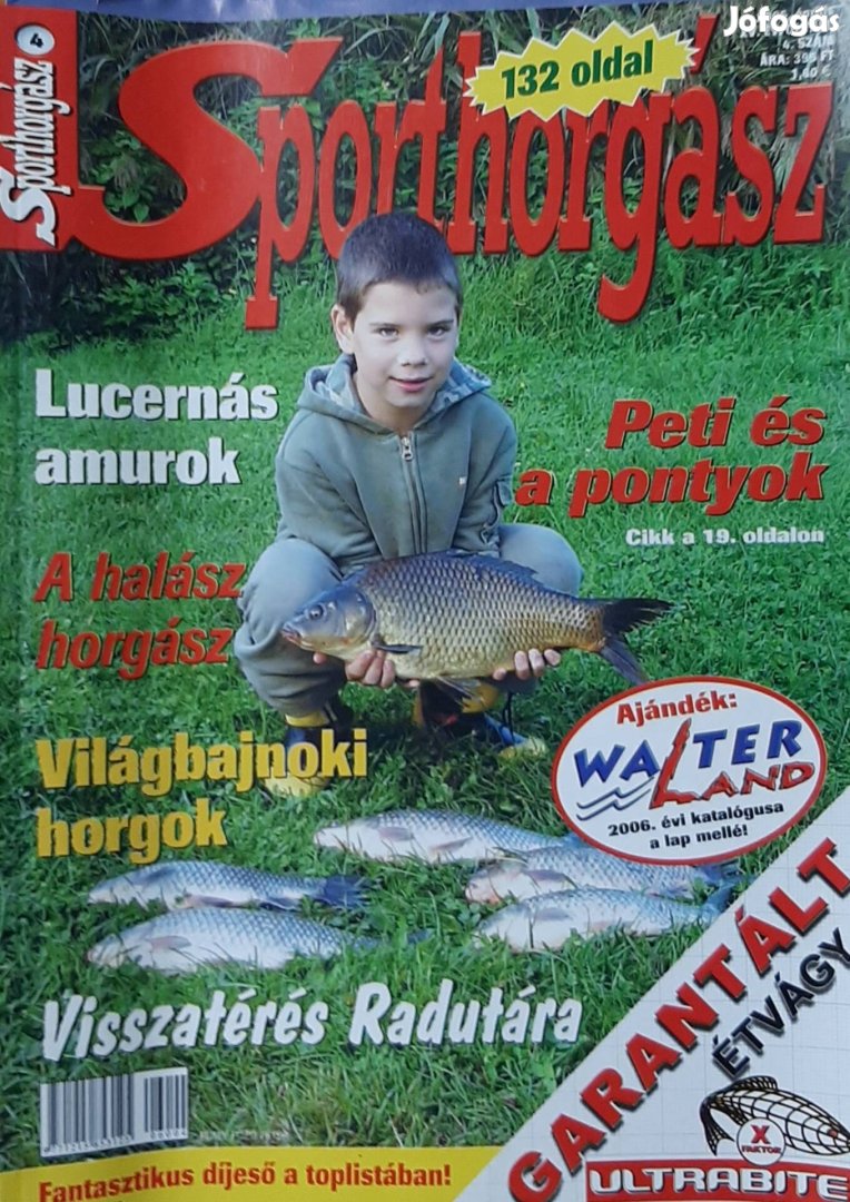 Retró horgászujságok 1990 utáni.