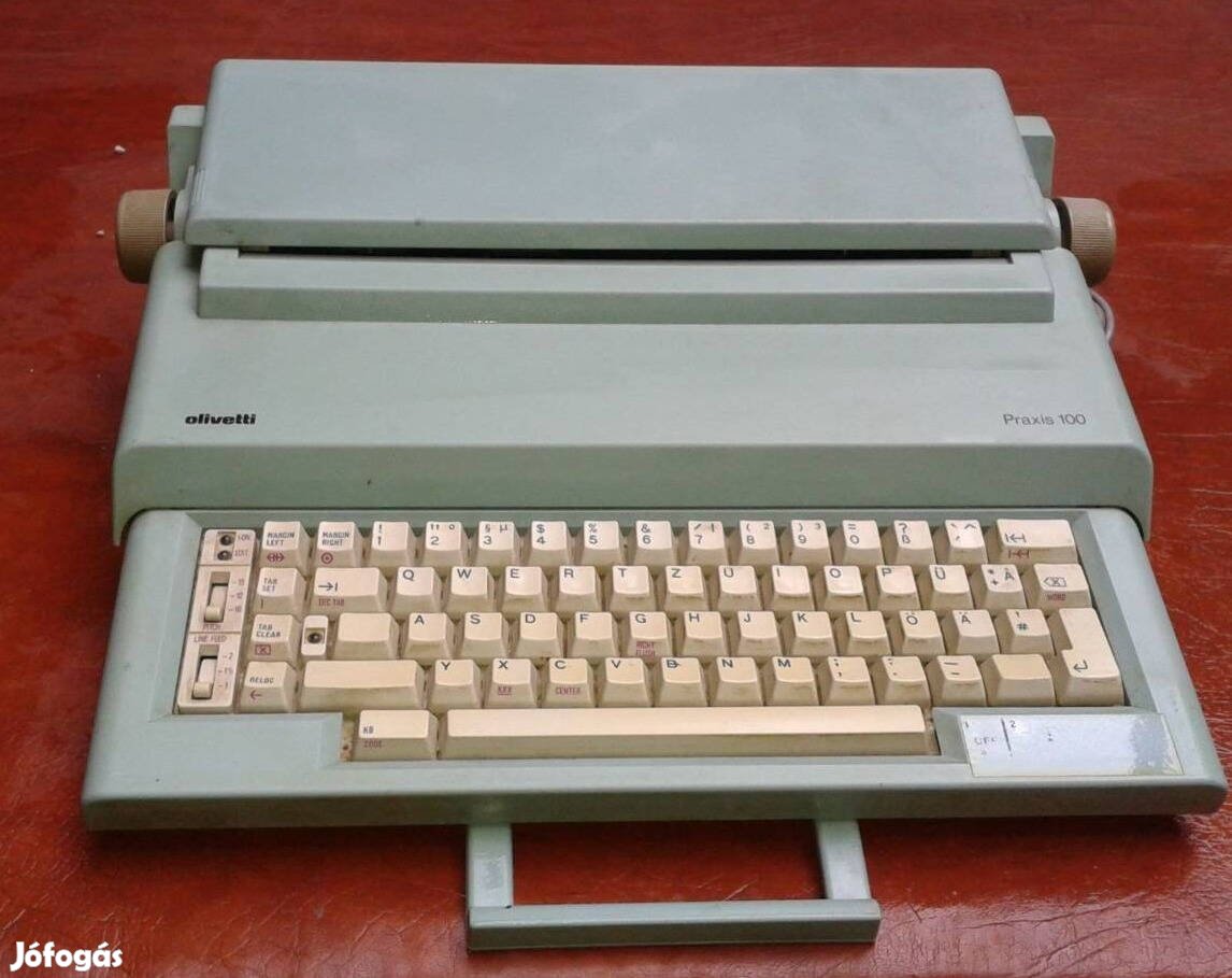 Retro írógép olivetti