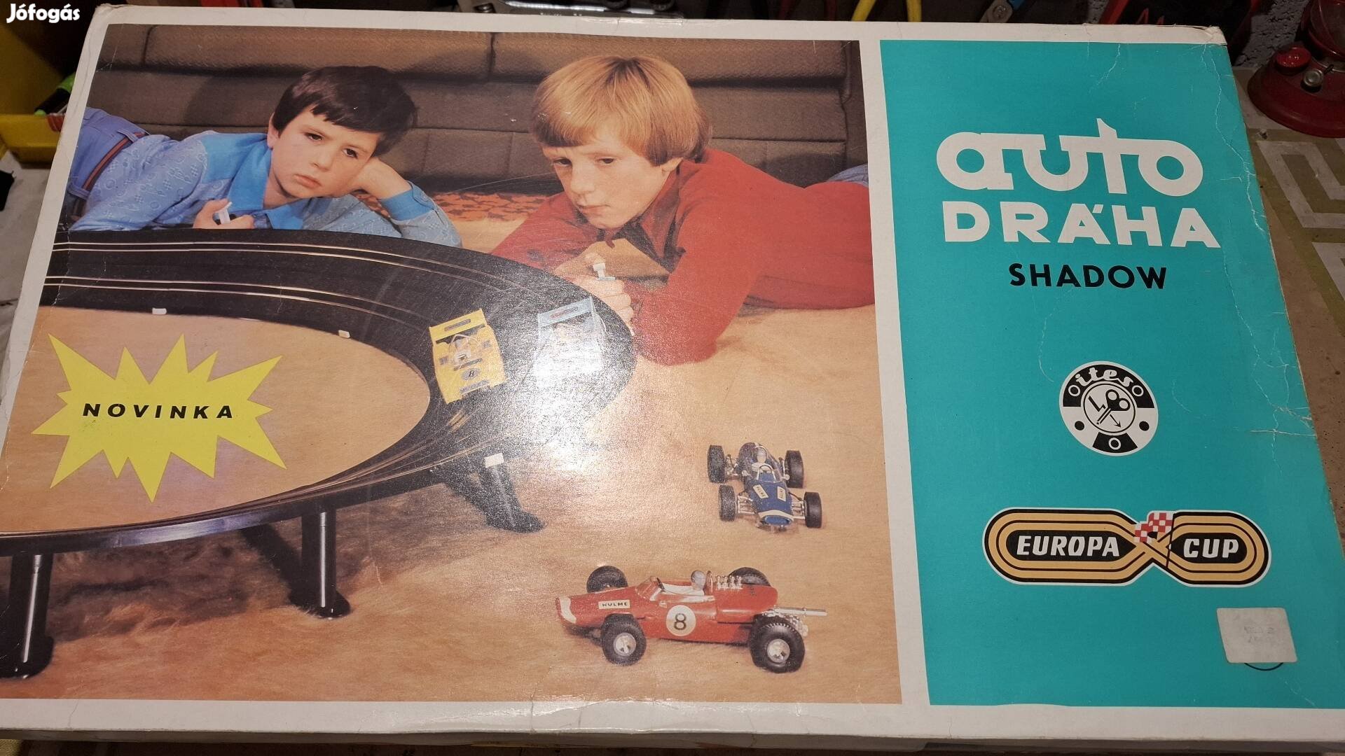 Retró ites auto draha shadow autó pálya
