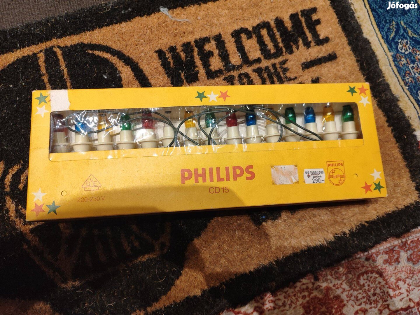 Retró izzósor Philips cd 15