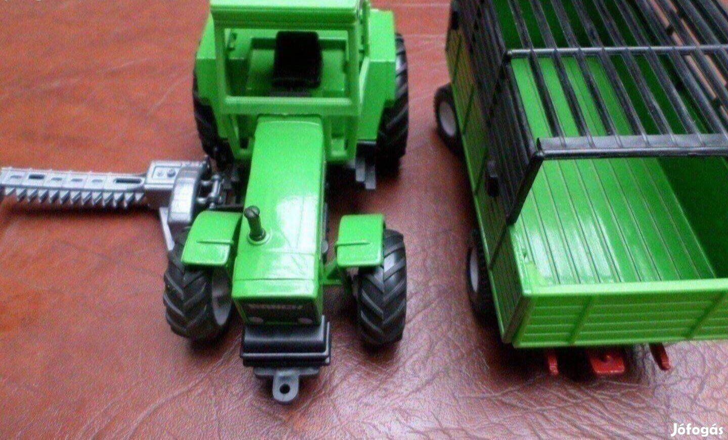 Retro játék fém traktor Új 1990