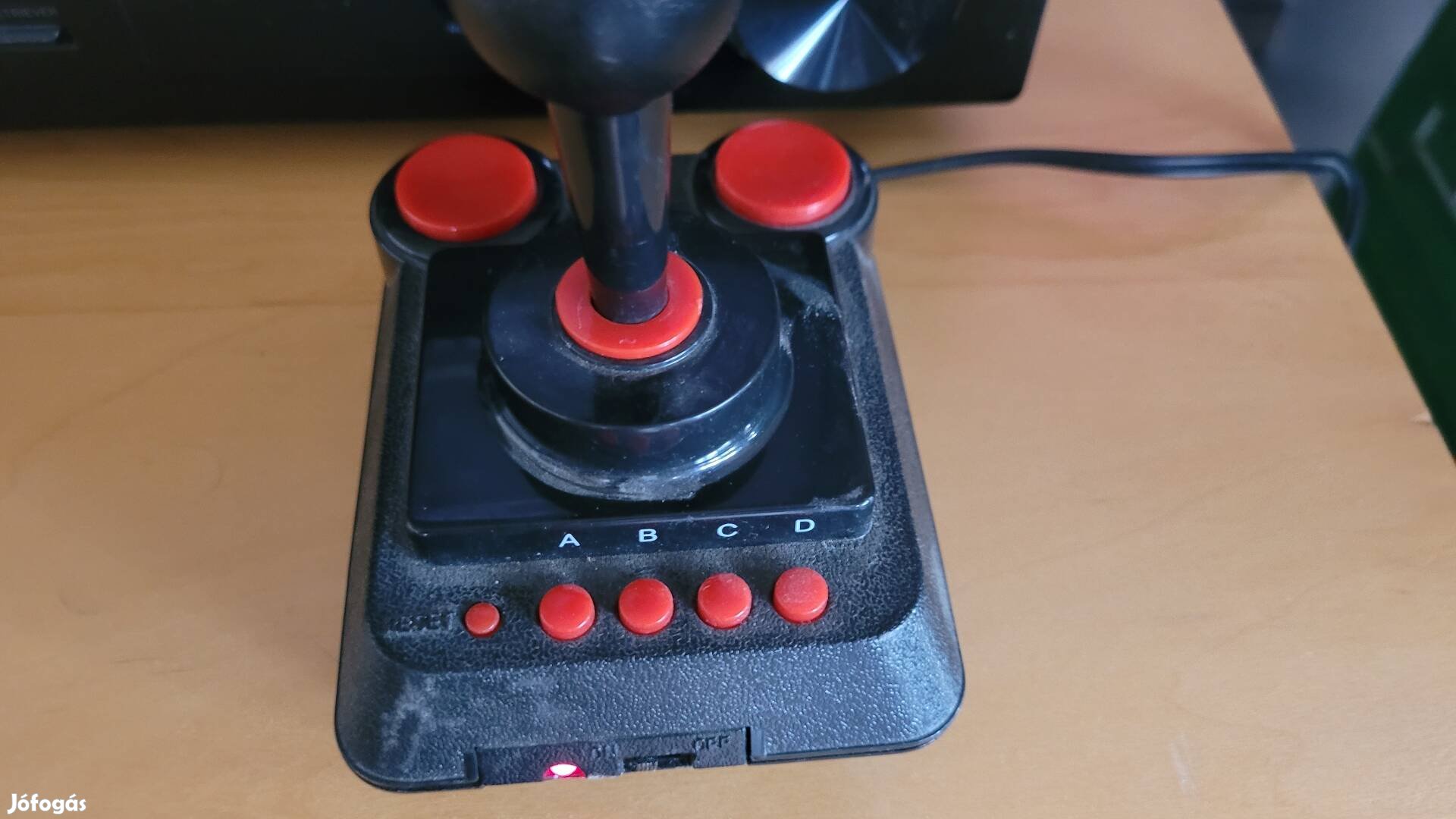 Retró játék joystick Commodore 64 játékokkal