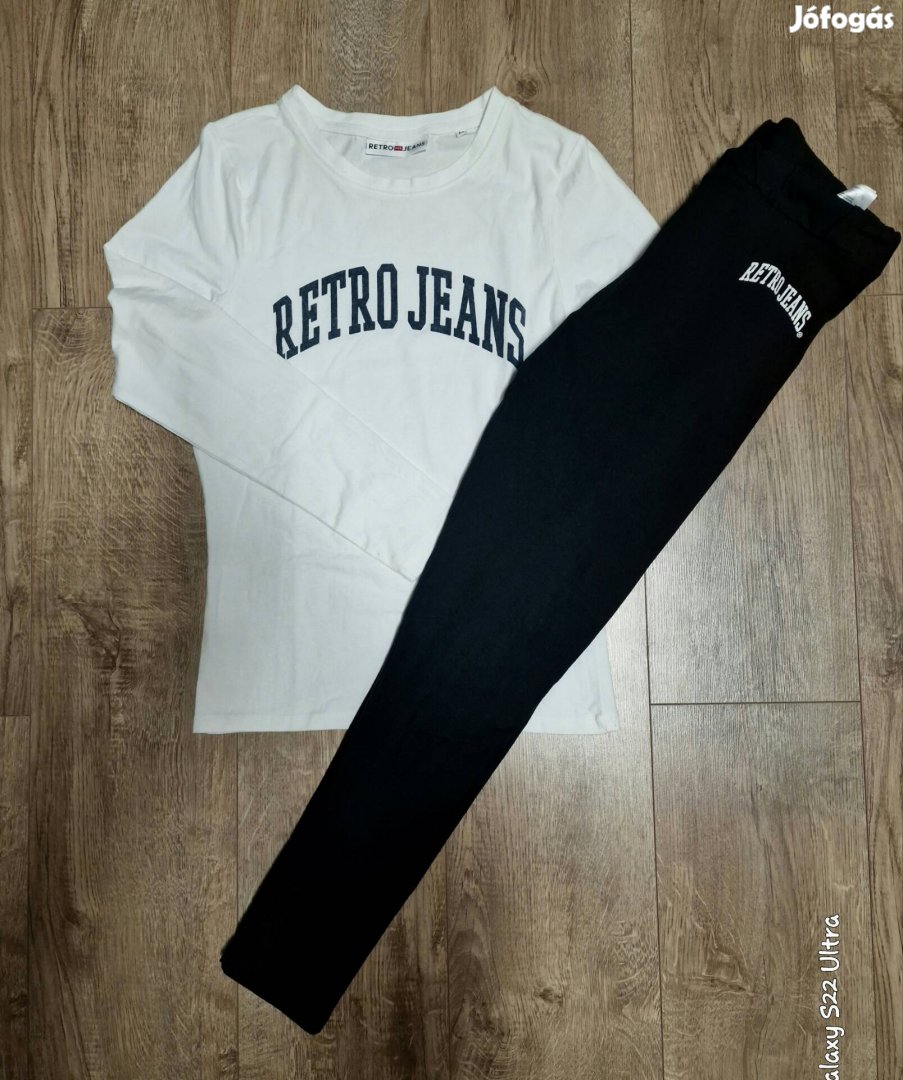 Retro jeans női szett