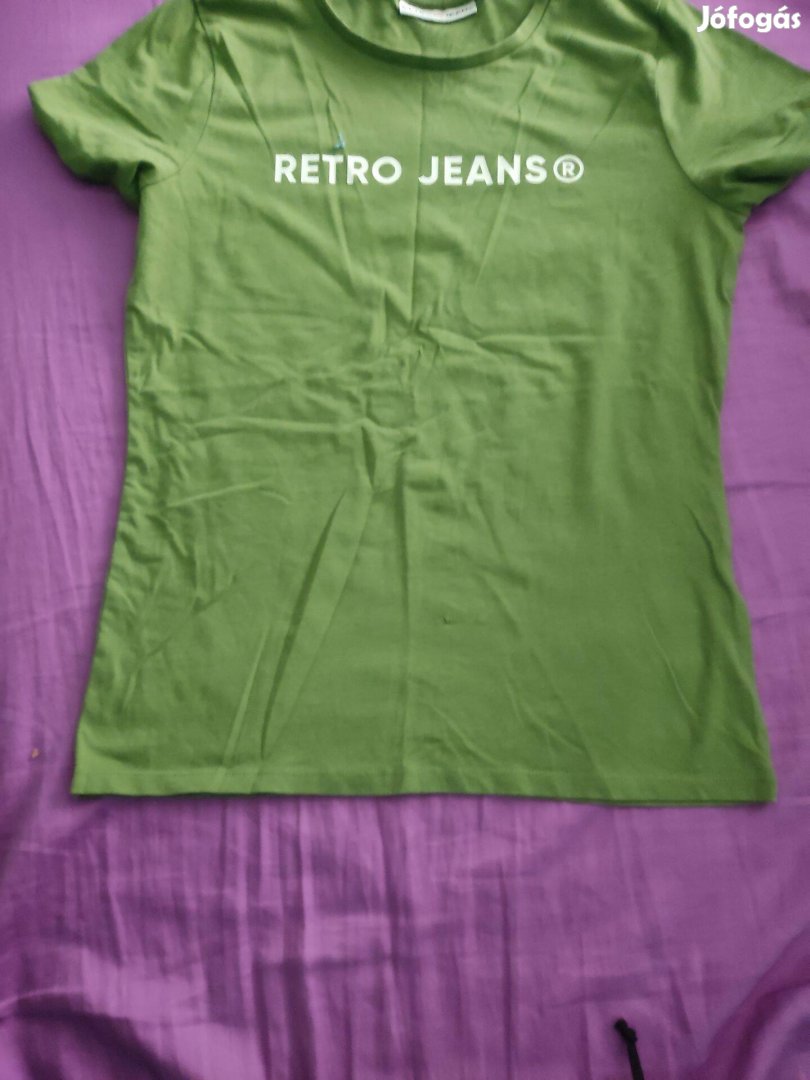 Retro jeans póló