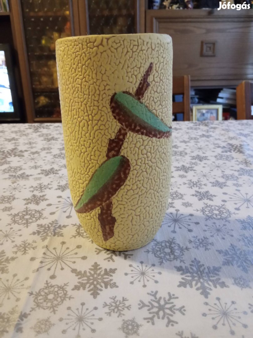 Retro jelzett keramia váza