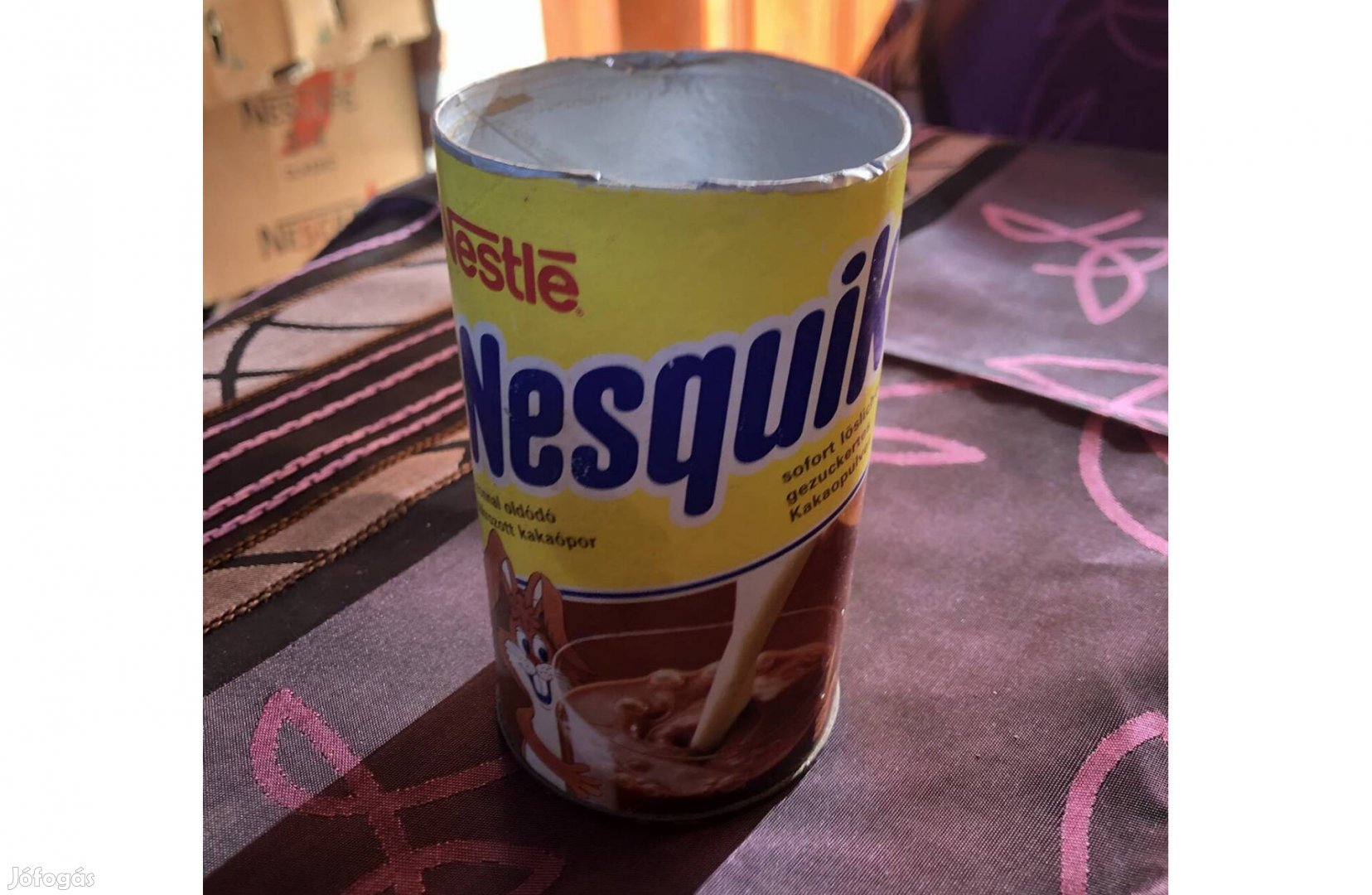 Retró kakaós doboz ,Nesquik 2000 Ft