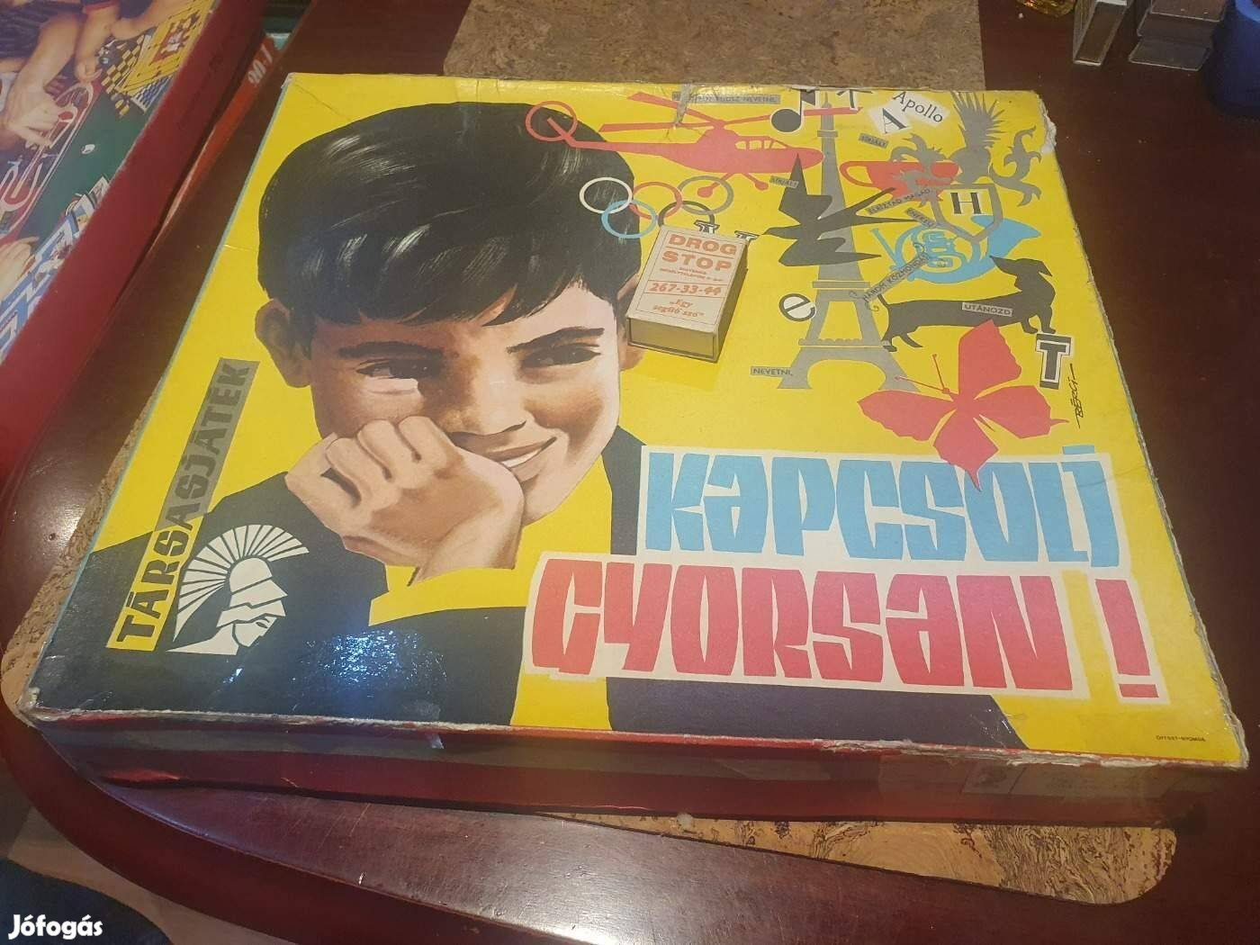 Retro kapcsolj gyorsan társasjáték minerva trial